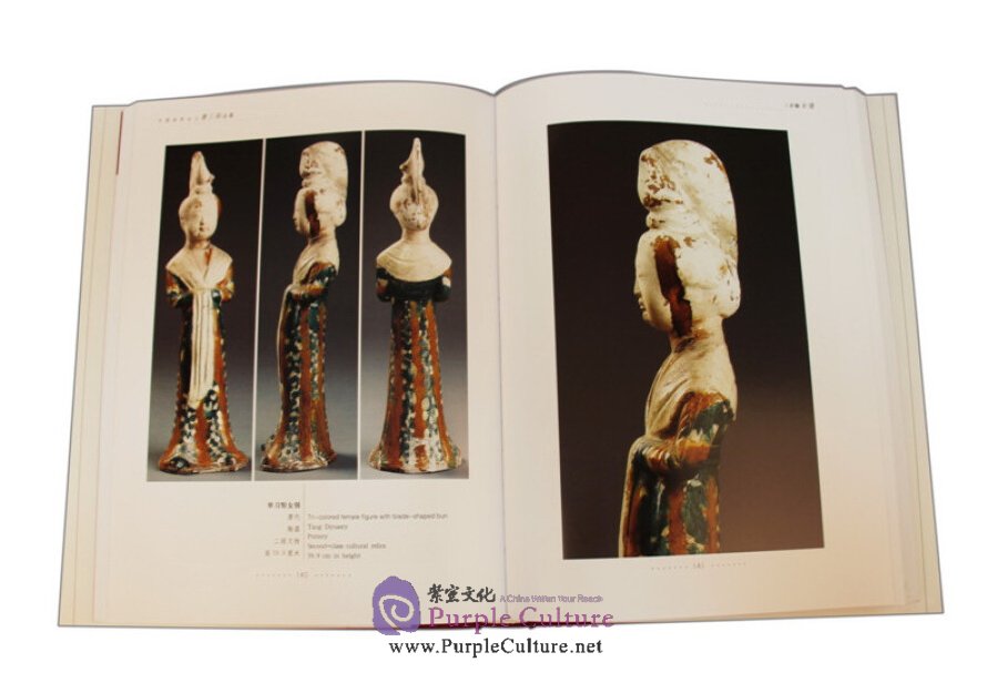 Sample pages of Selected Works on Tang Tricolor Unearthed In Luoyang China (2 vols) (ISBN:9787534744143)