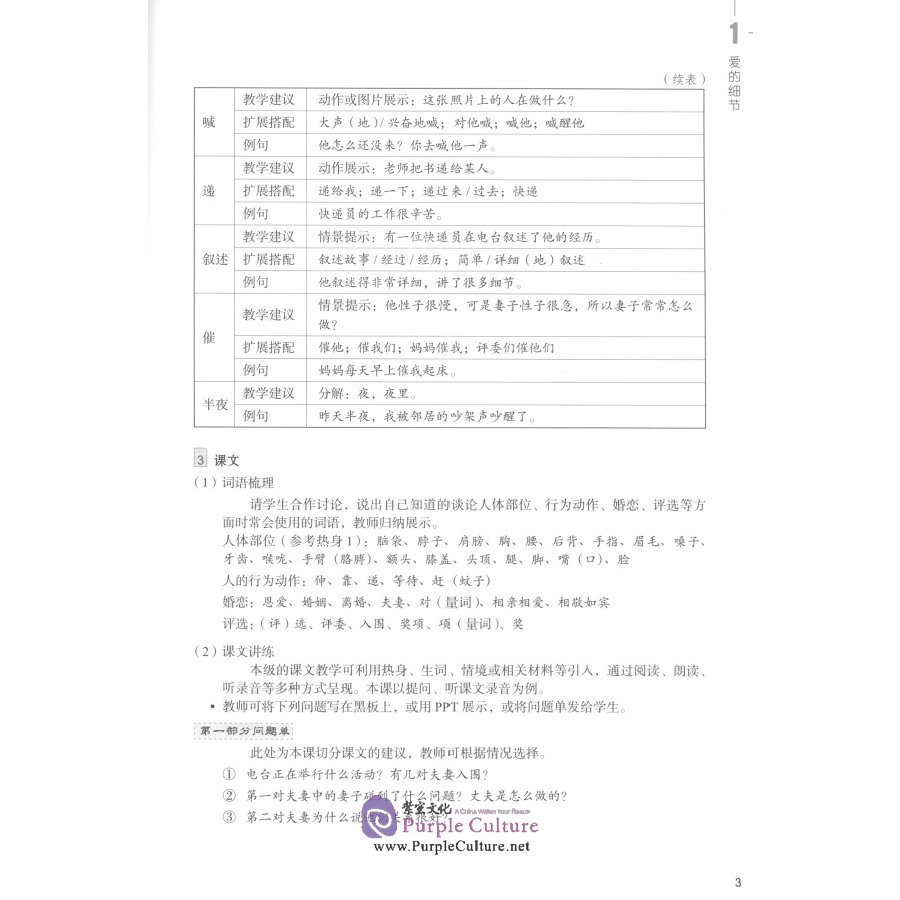Sample pages of HSK Standard Course 5A - Teacher’s Book (ISBN:9787561955239)