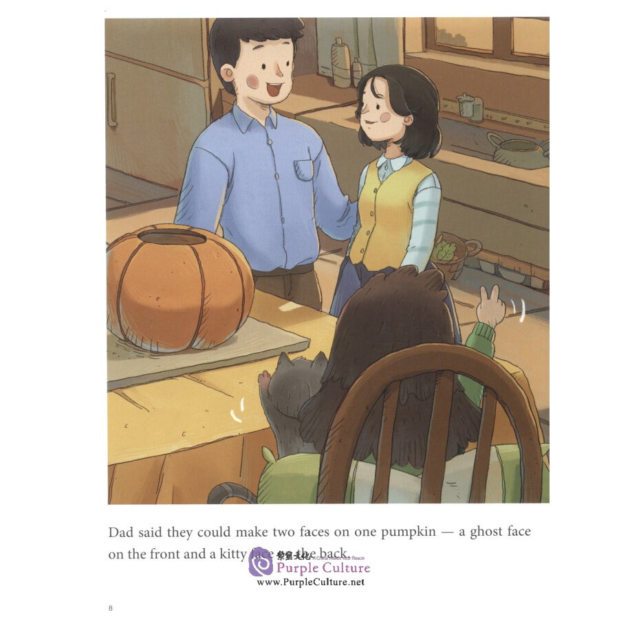 Sample pages of My First Chinese Storybooks - The Stories of Xiaomei: Pumpkin Lanterns (ISBN:9787513820394)