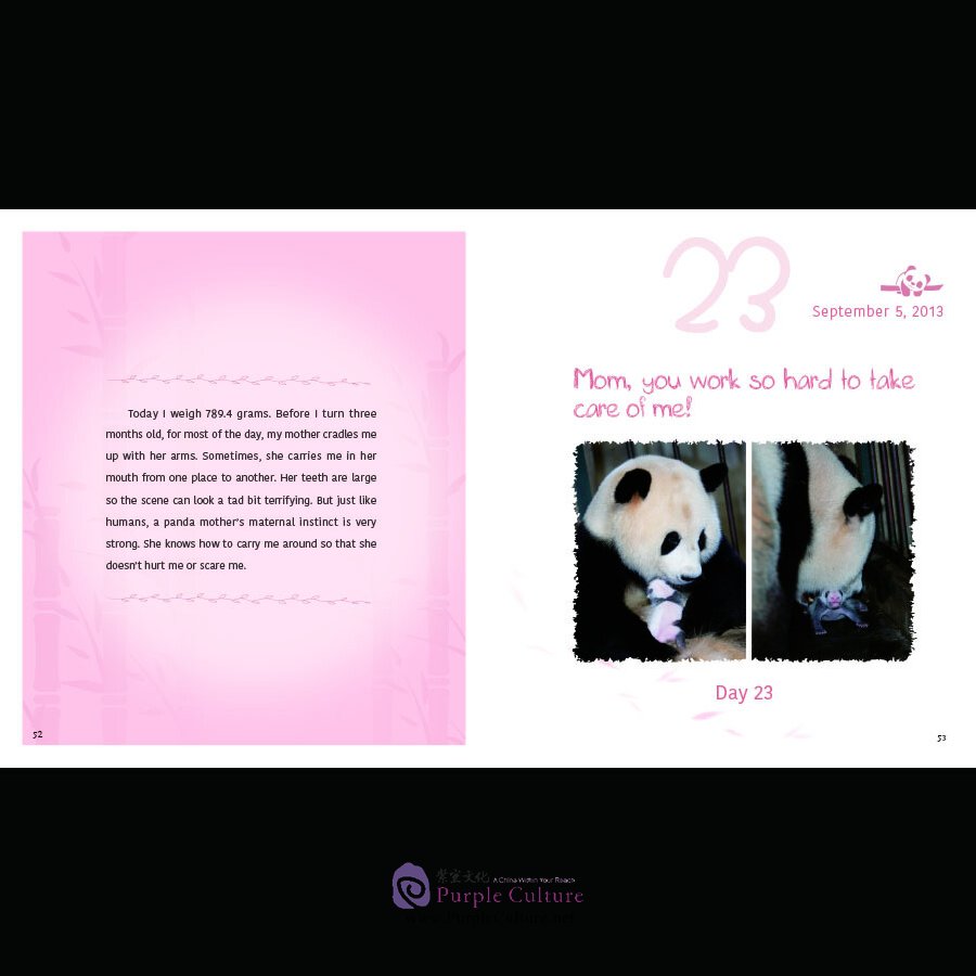 Sample pages of Oh, Grow Up: A Giant Panda's Story (ISBN:9787508544854)