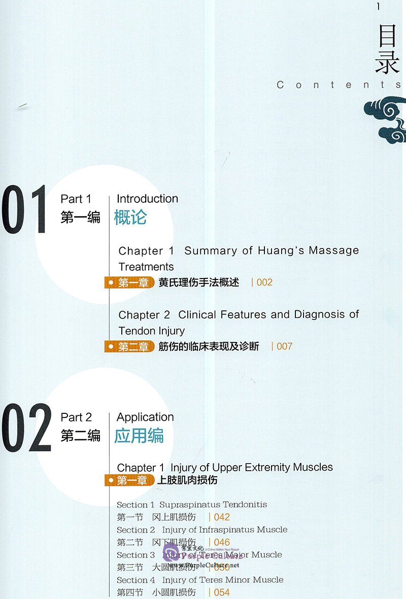 Table of contents: Huang's Message Treatments (ISBN:9787535971197)