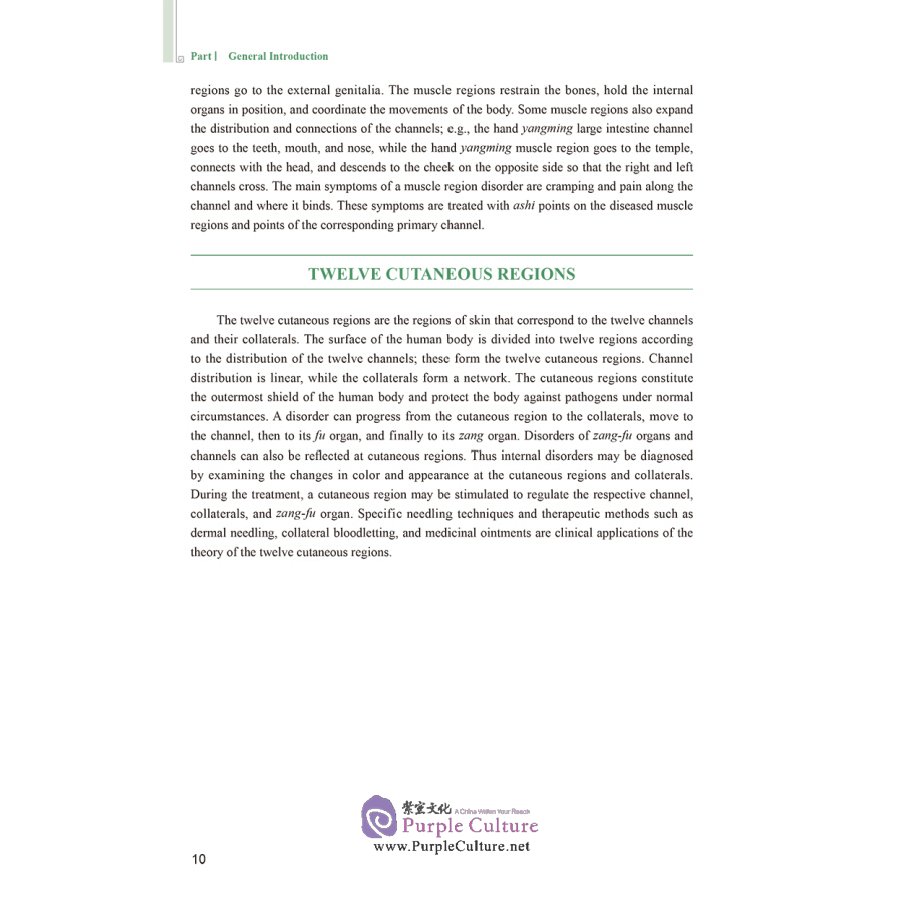 Sample pages of English Textbook Series of Shanghai University of Traditional Chinese Medicine: Channels-Collaterals and Acupoints (ISBN:9787117311892)