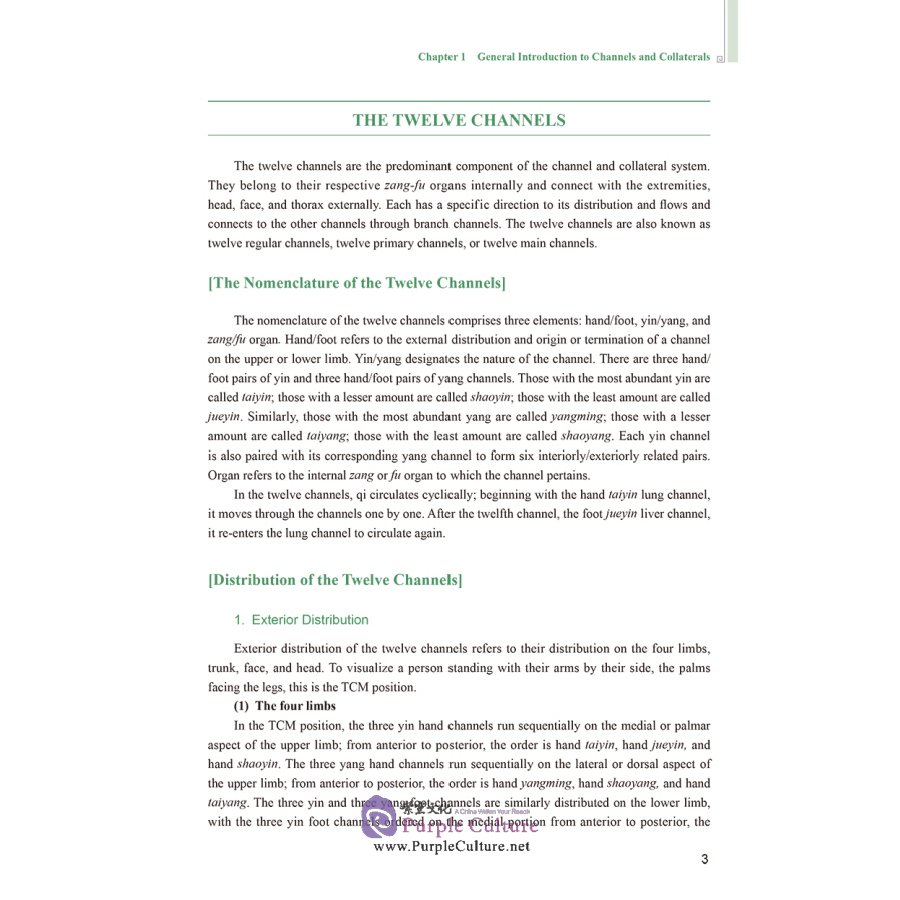 Sample pages of English Textbook Series of Shanghai University of Traditional Chinese Medicine: Channels-Collaterals and Acupoints (ISBN:9787117311892)