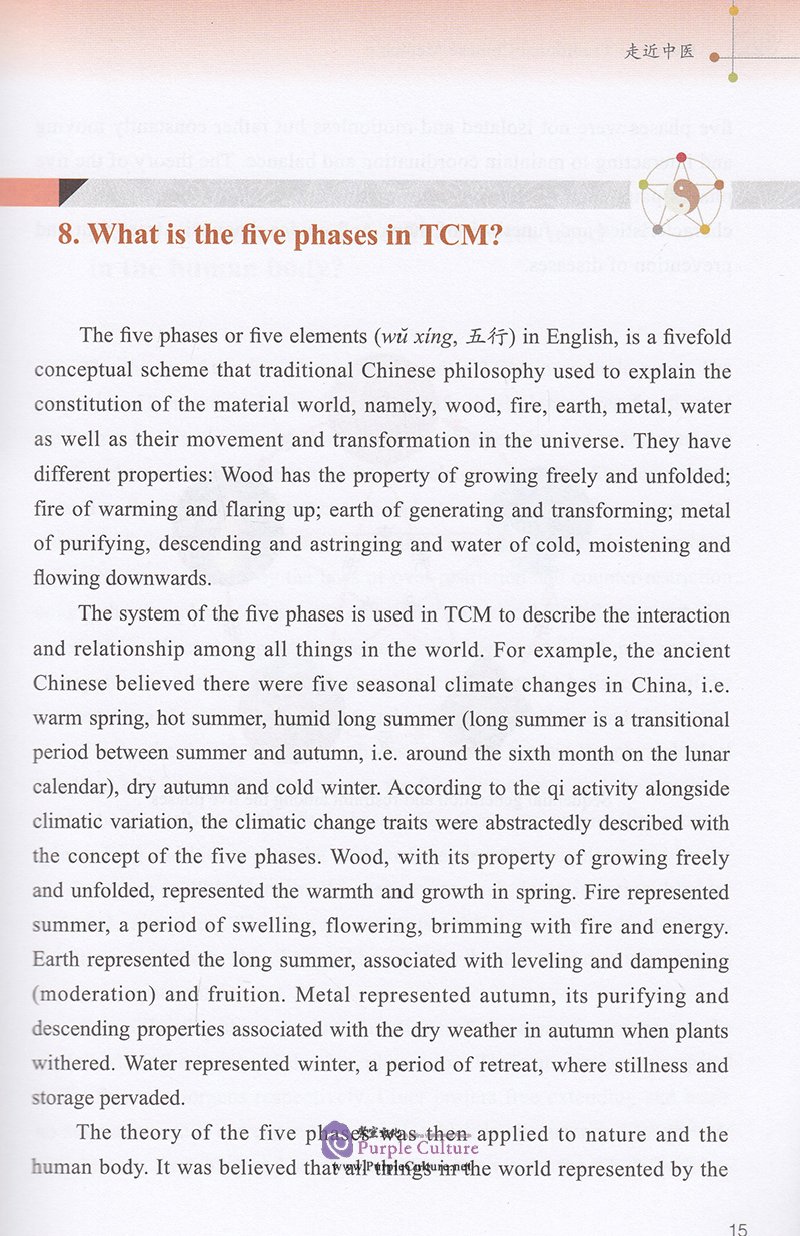 Sample pages of Closer to Traditional Chinese Medicine (ISBN:9787117280280)