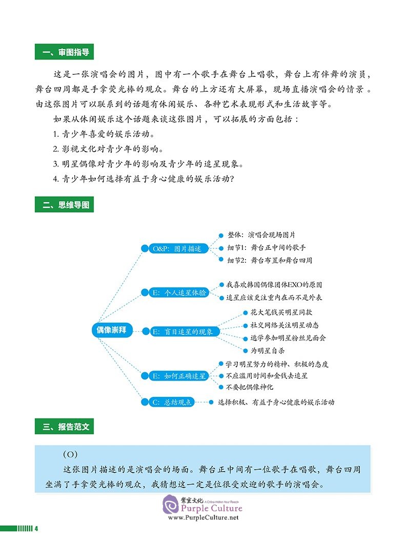 Sample pages of Study Guide to Chinese B Individual Oral Assessment SL Vol 2 (ISBN:9787513819589)