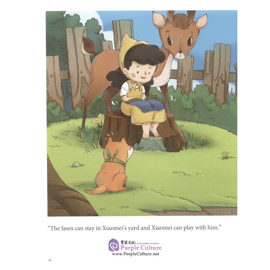 Sample pages of My First Chinese Storybooks - The Stories of Xiaomei: The Lost Fawn (ISBN:9787513820387)
