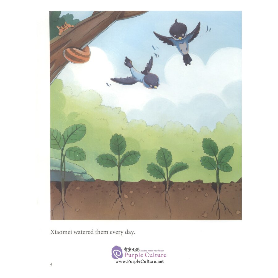Sample pages of My First Chinese Storybooks - The Stories of Xiaomei: Sharing the Stawberries (ISBN:9787513818773)