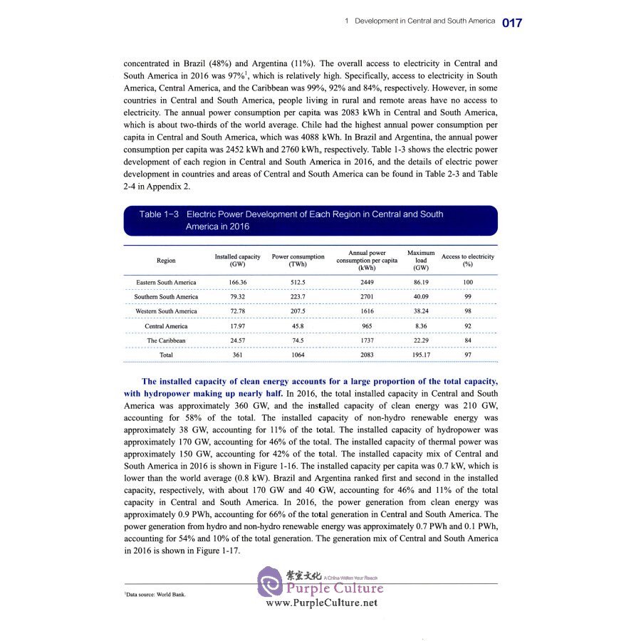 Sample pages of Research and Outlook on Central and South American Energy Interconnection (ISBN:9787519831844)