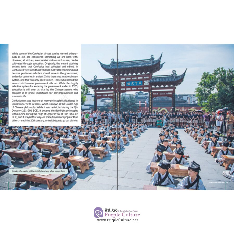 Sample pages of China Readers C1/CAE Vol 1 Confucius His life and legacy (ISBN:9787107341434)