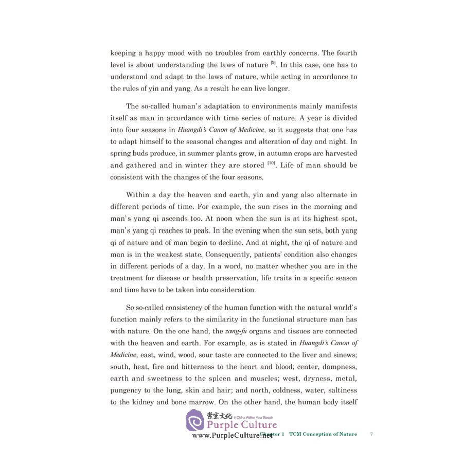 Sample pages of Culture of Traditional Chinese Medicine (ISBN:9787117295918)