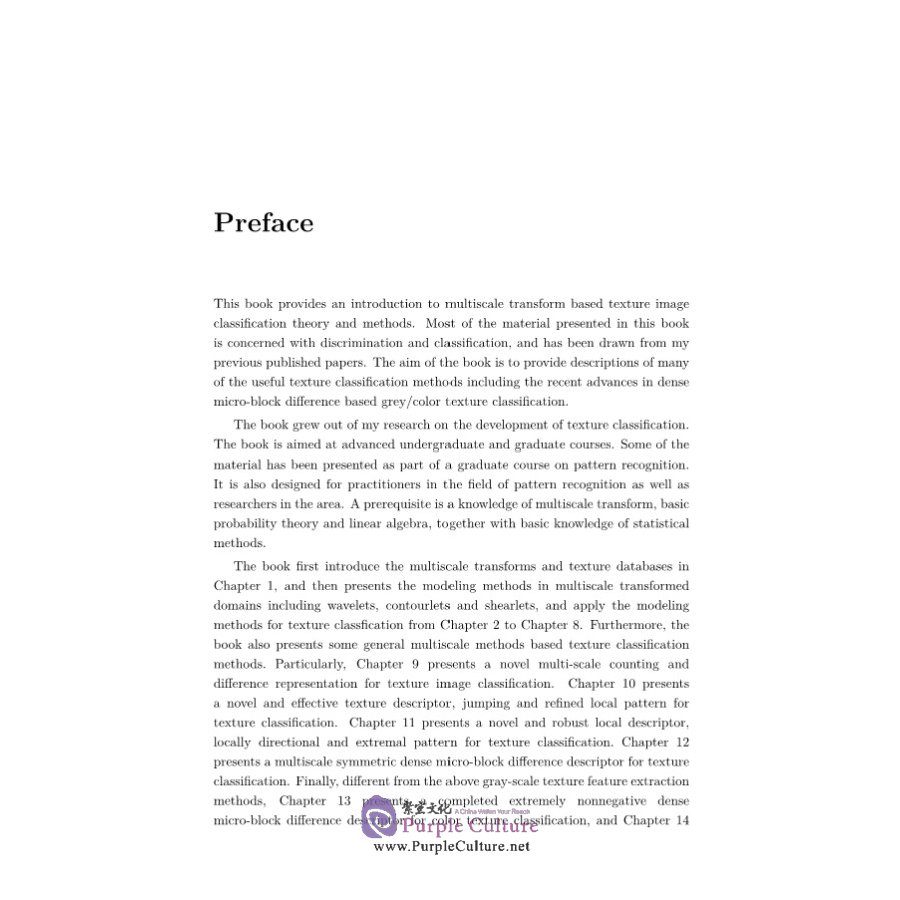 Sample pages of Multiscale Transforms and Their Applications in Image Texture Classification (ISBN:9787030690579)