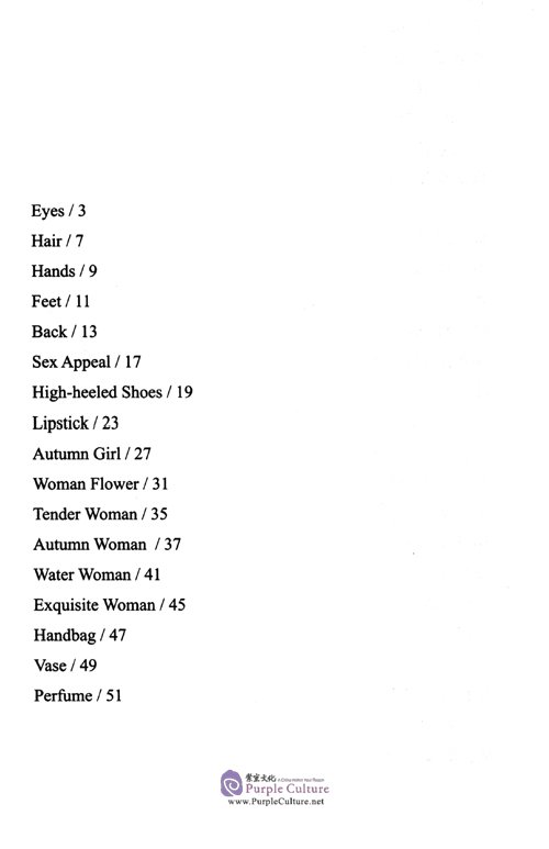 Table of contents: The Collection of Chinese-English Love Poems: The Fragrant Love (ISBN:9787570214396)