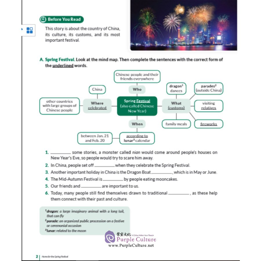 Sample pages of China Readers B1/PET Vol 1: Home for the Spring Festival (ISBN:9787107341427)