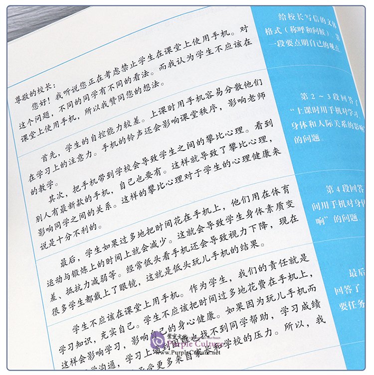 Sample pages of IGCSE 0509: Writing: IGCSE Chinese As a First Language (2020-2022 Syllabus) (ISBN:9787513820837)