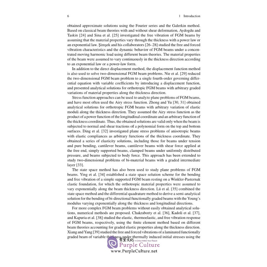 Sample pages of Analytical or Semi-analytical Solutions of Functionally Graded Material Structures (ISBN:9787030689993)