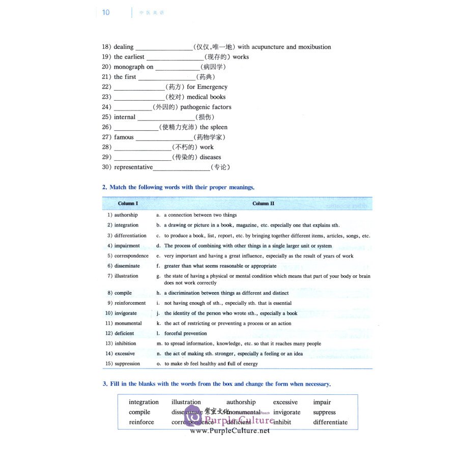 Sample pages of English for Traditional Chinese Medicine (3rd Edition) (ISBN:9787547849705)