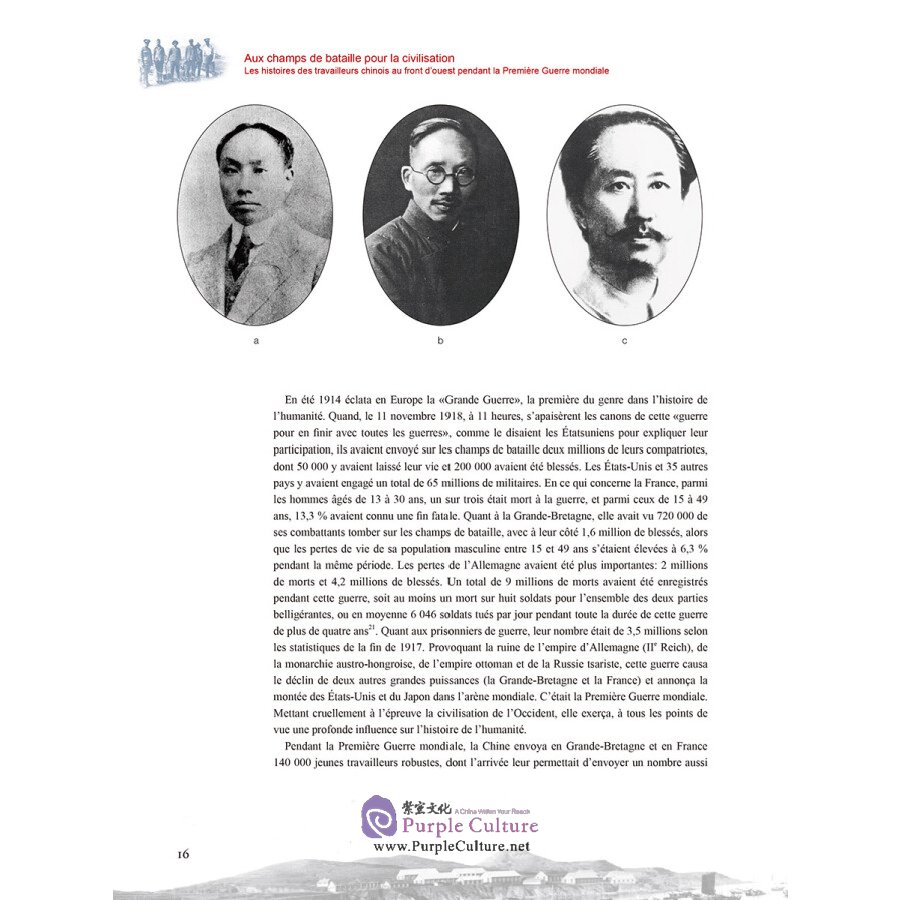 Sample pages of Aux Champs De Bataille Pour La Civilisation (ISBN:9787508536071)