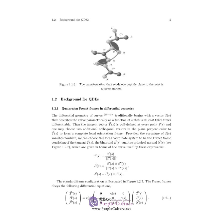 Sample pages of Theory and Applications of Quaternion-valued Differential Equations (ISBN:9787030690562)
