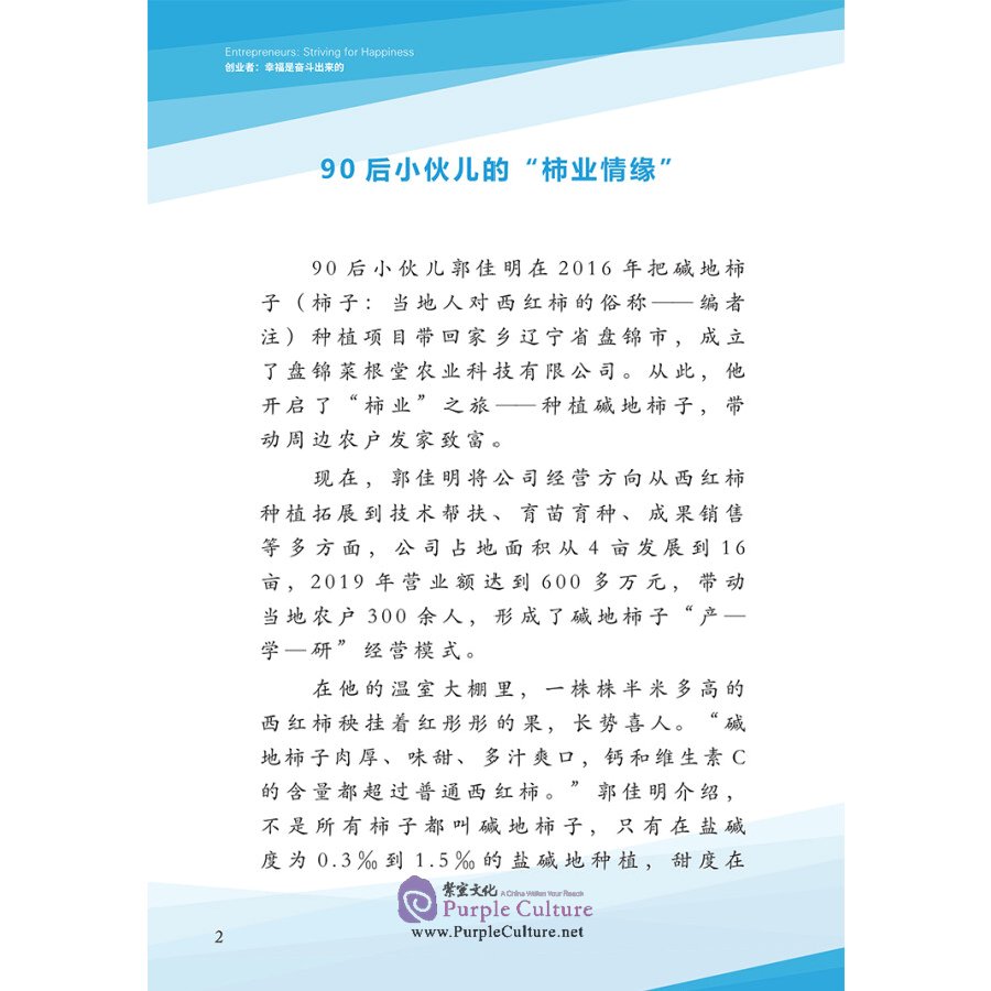Sample pages of Entrepreneurs: Striving For Happiness (ISBN:9787513821940)