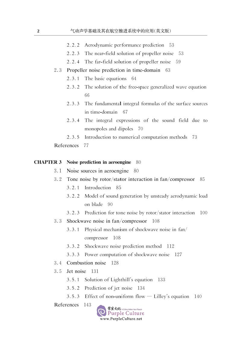 Table of contents: Fundamentals of Aeroacoustics with Applications to Aeropropulsion Systems (ISBN:9787313241412)