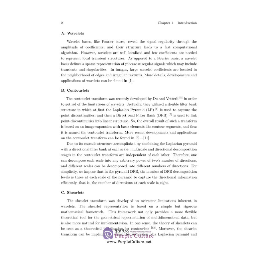 Sample pages of Multiscale Transforms and Their Applications in Image Texture Classification (ISBN:9787030690579)
