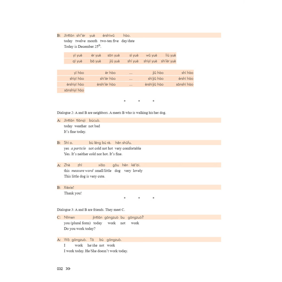 Sample pages of New Contemporary Chinese: Textbook 1 (ISBN:9787513822312)