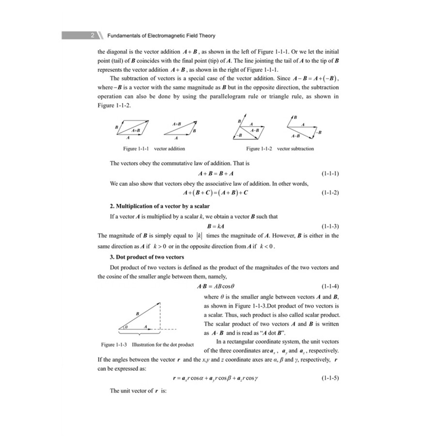 Sample pages of Fundamentals of Electromagnetic Field Theory (ISBN:9787512148895)