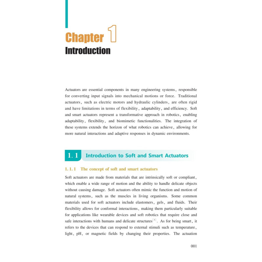 Sample pages of Frontiers in Soft Robotics: Mechanics of Soft and Smart Actuators (ISBN:9787313309839)