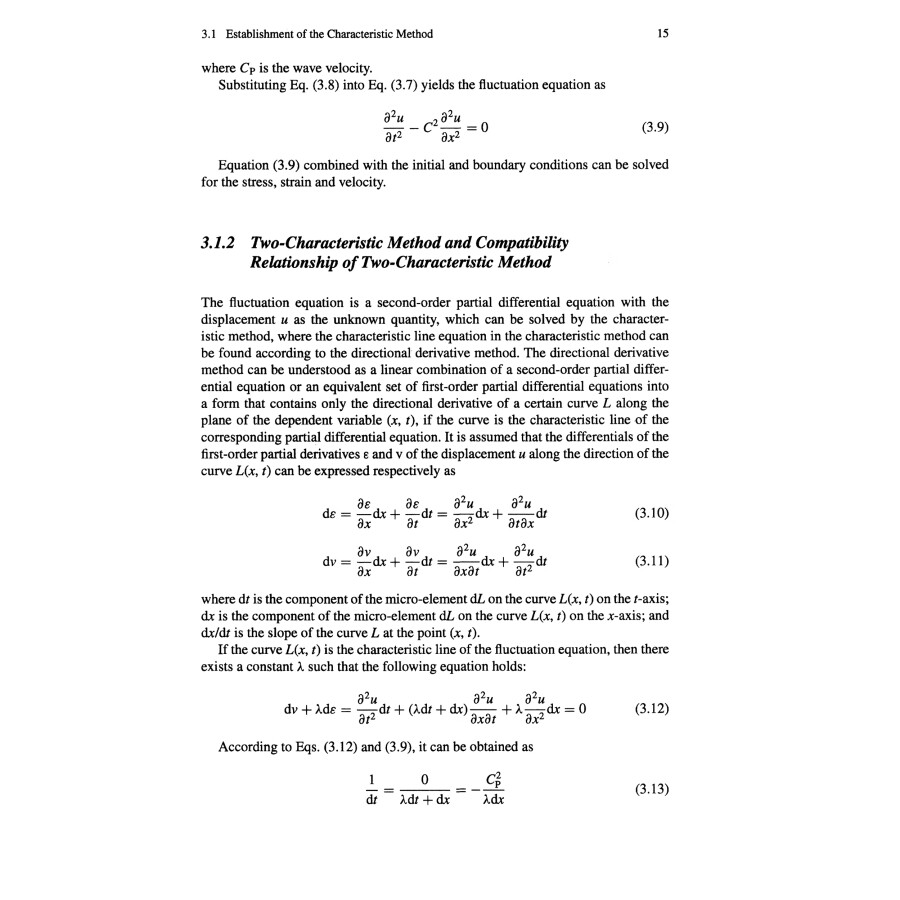 Sample pages of The Method of Characteristics for Stress Wave Propagation in the Rock Mass (ISBN:9787030779588)