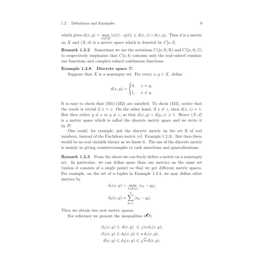 Sample pages of Functional Analysis An Introduction (Second Edition) (ISBN:9787030614766)