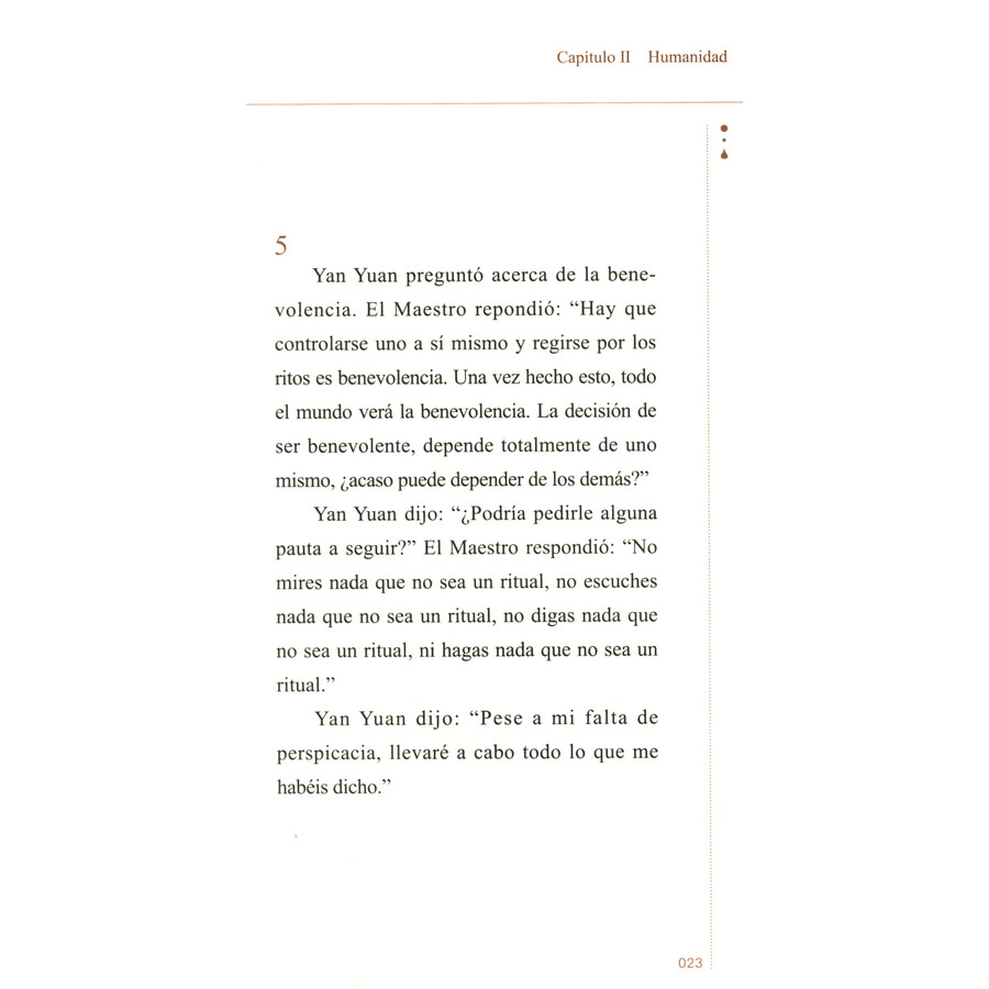 Sample pages of SELECCIÓN DE ANALECTAS DE CONFUCIO (CHINO-ESPAÑOL) (ISBN:9787570132492)