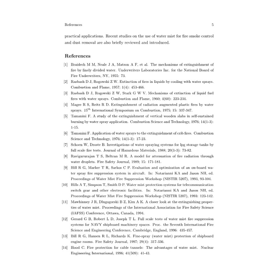 Sample pages of Water Mist (ISBN:9787030609762)