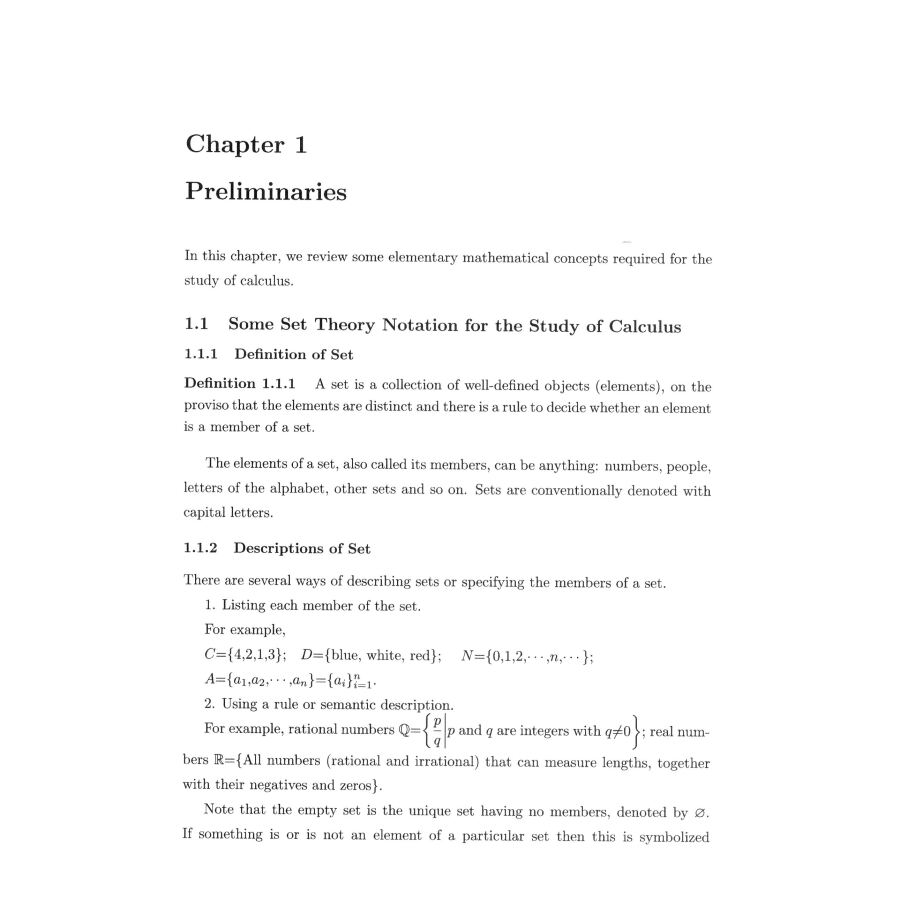 Sample pages of Essentials of Calculus (2 vols) (ISBN:9787030480453)