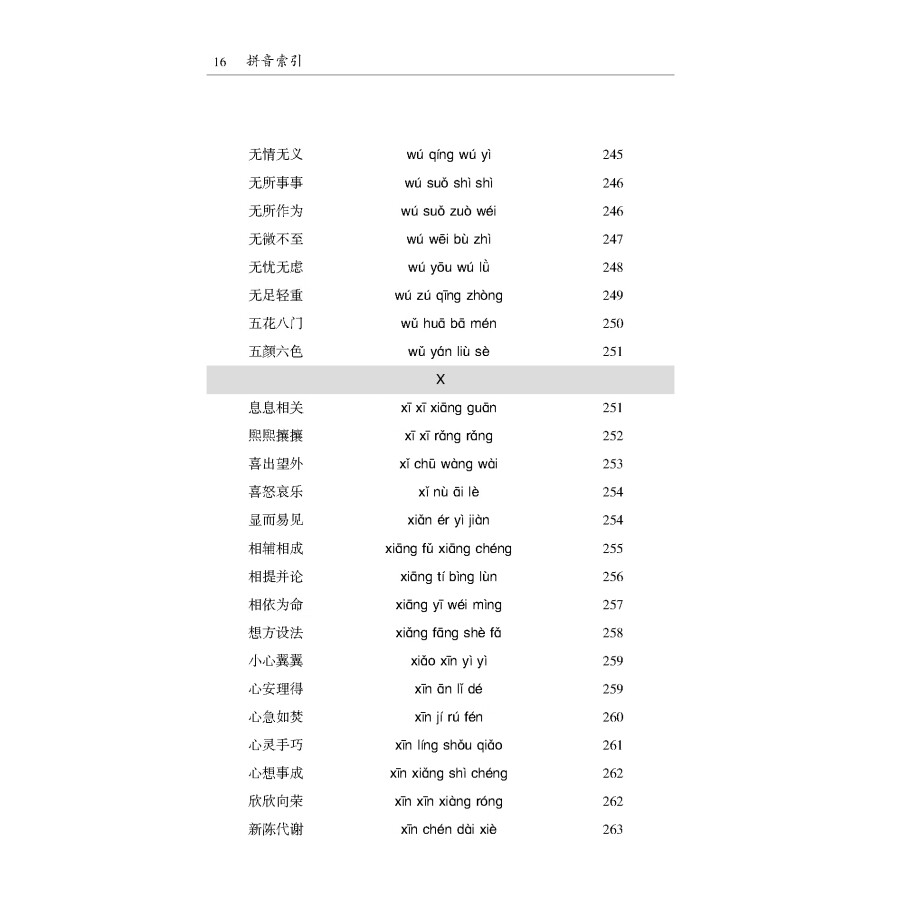 Sample pages of HSK New Standard Idiom Learning Manual (ISBN:9787563834228)