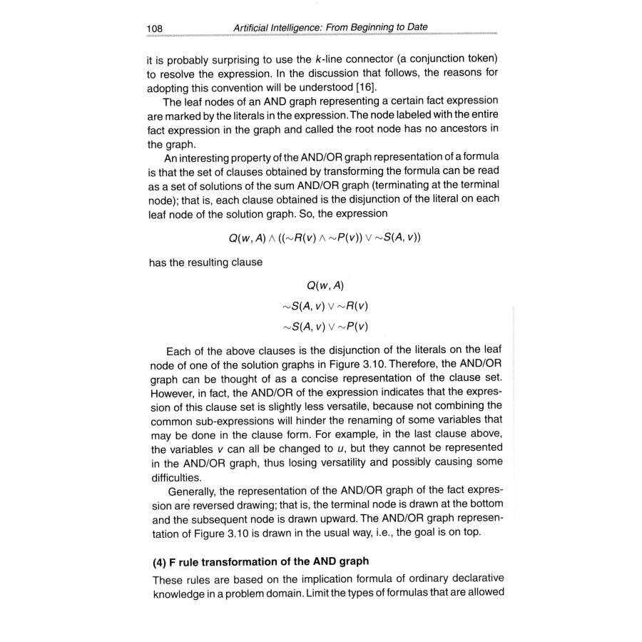 Sample pages of Artificial Intelligence from Beginning to Date (ISBN:9787302590972)