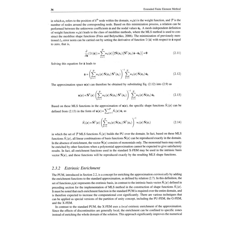 Sample pages of Extended Finite Element Method:Theory and Applications (ISBN:9787561264331)