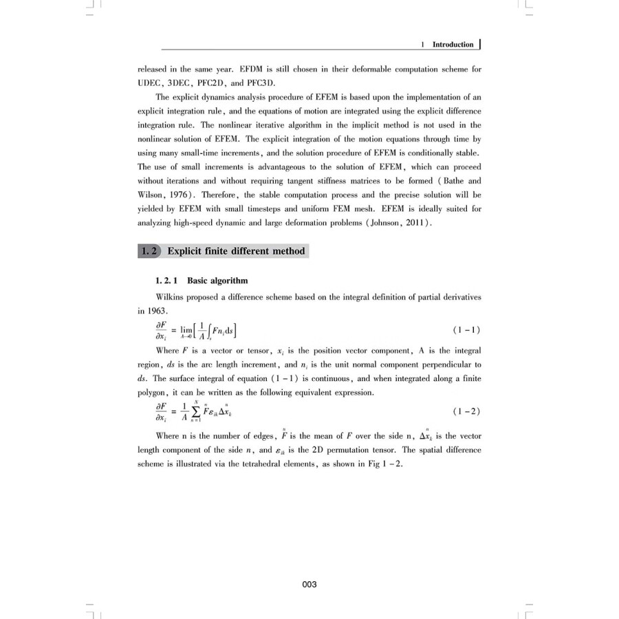 Sample pages of Application of Explicit and Semi-implicit Computational Methods in Geomechanics (ISBN:9787523214435)