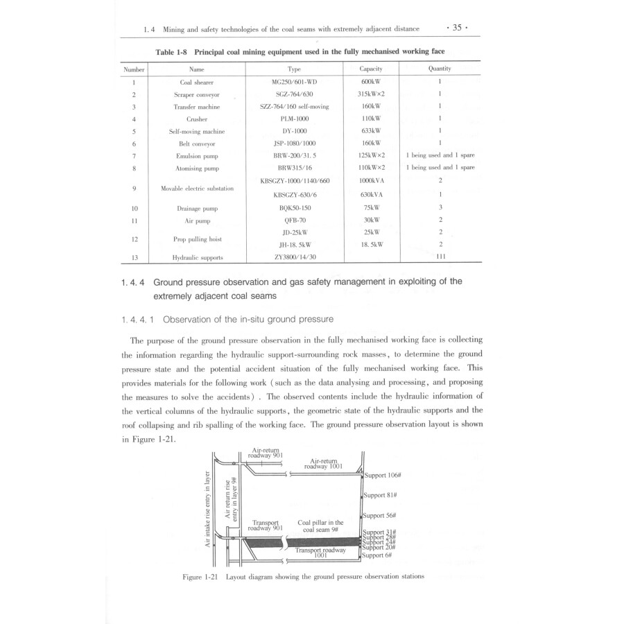 Sample pages of Modern Technology of Mining Engineering (ISBN:9787502483951)