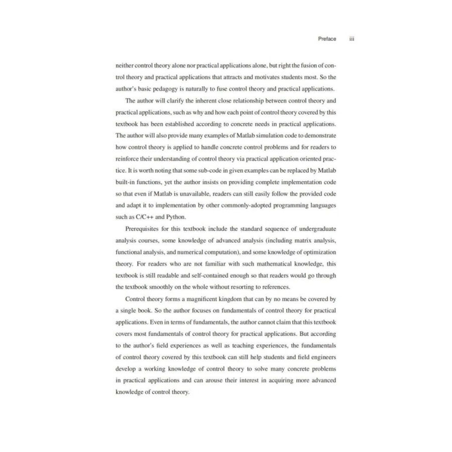 Sample pages of Control Theory for Parctical Applications (ISBN:9787313299796)