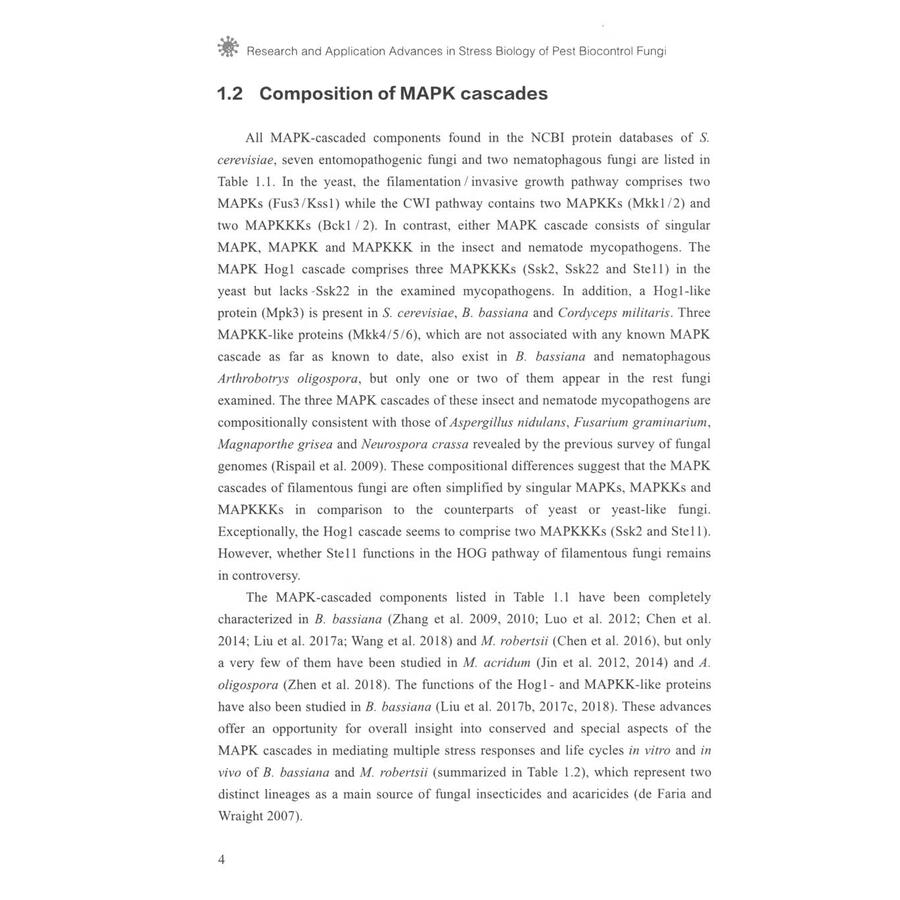 Sample pages of Research and Application Advances in Stress Biology of Pest Biocontrol Fungi (ISBN:9787308262736)
