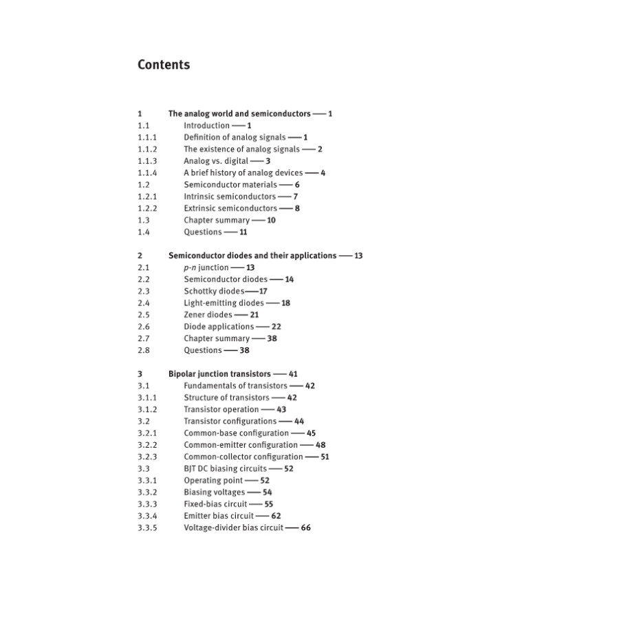 Sample pages of Analog Electronic Circuits (ISBN:9787030586056)