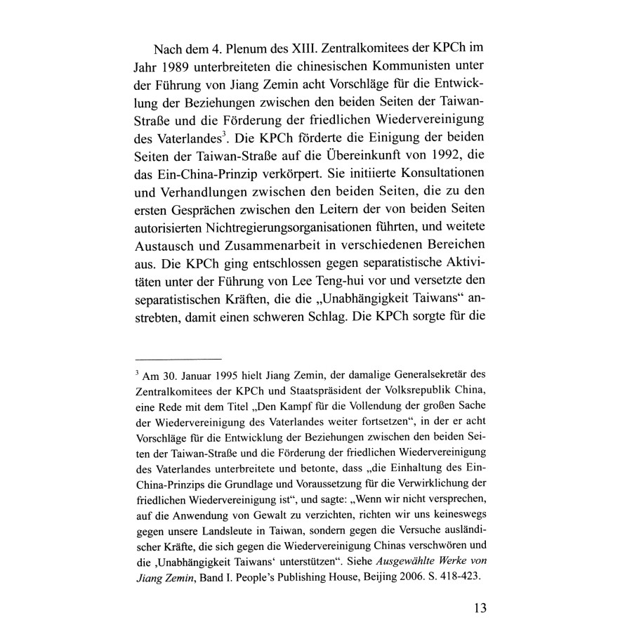 Sample pages of Die Taiwan-Frage und die Wiedervereinigung Chinas im neuen Zeitalter (ISBN:9787119131405)