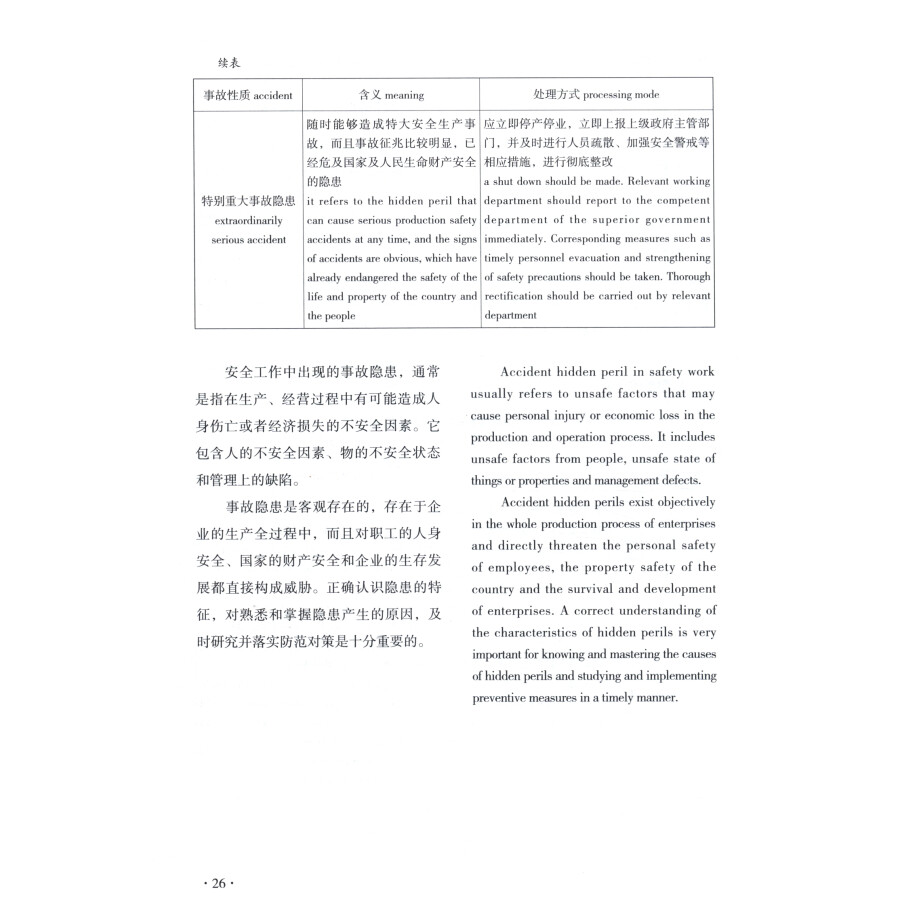 Sample pages of Chinese-English High Speed Railway Operation Management Coursebook - High Speed Railway Passenger Transport Safety and Emergency (ISBN:9787222201101)