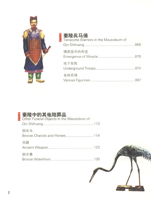 Table of contents: Signs of China: The Mausoleum of Qin Shihuang (ISBN:9787566023148)