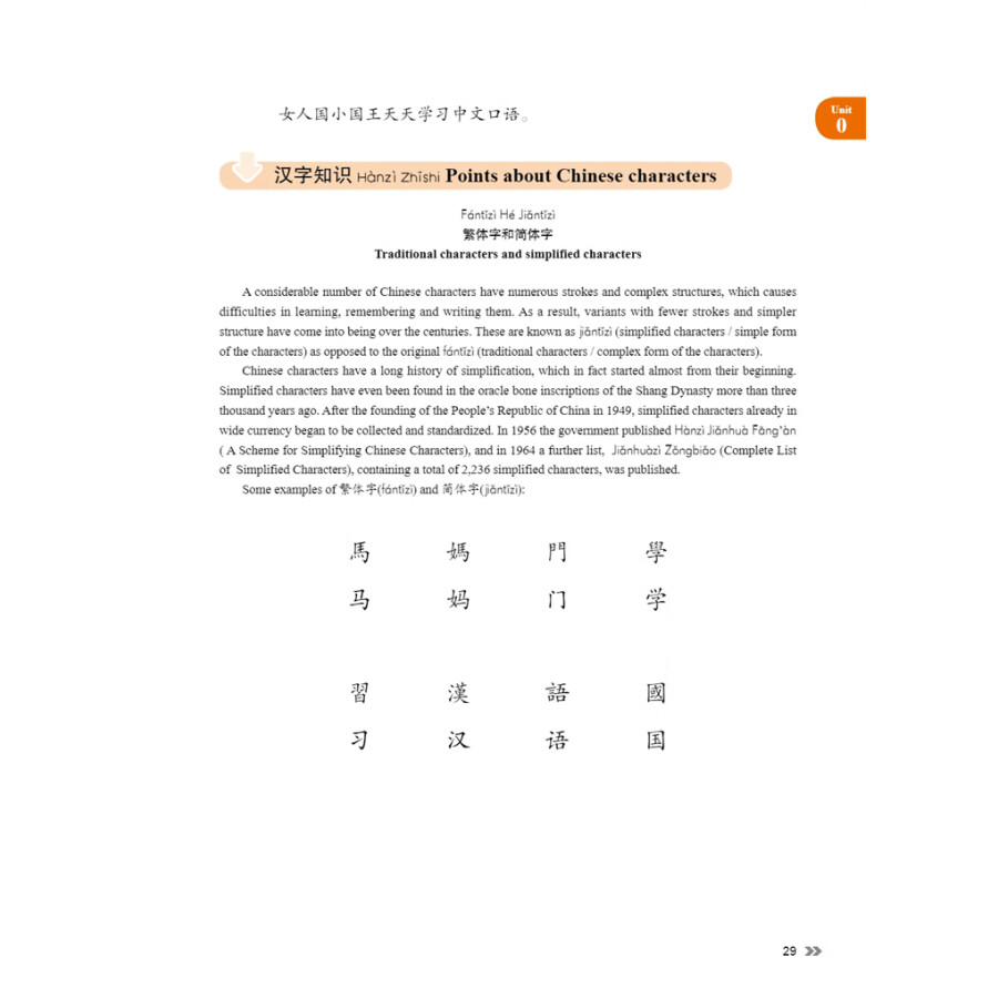 Sample pages of New Contemporary Chinese: Character Book 1 (ISBN:9787513822329)
