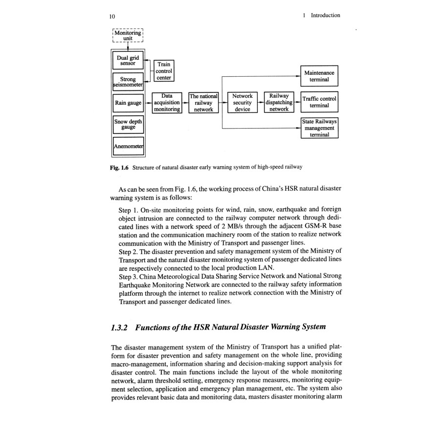 Sample pages of Natural Disaster Warning System for High-speed Railway Safety Operation (ISBN:9787564398194)