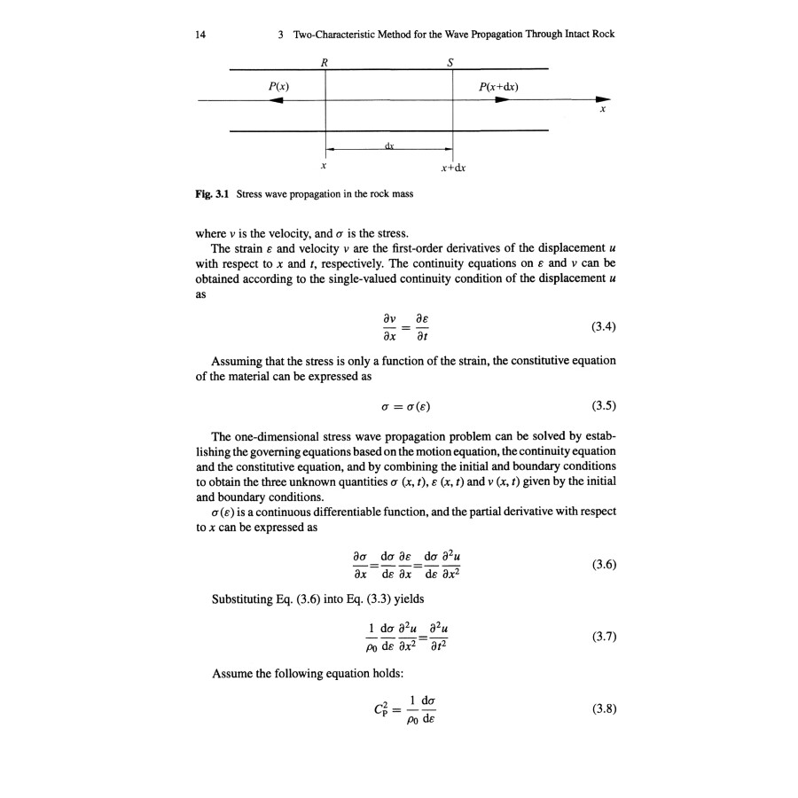 Sample pages of The Method of Characteristics for Stress Wave Propagation in the Rock Mass (ISBN:9787030779588)