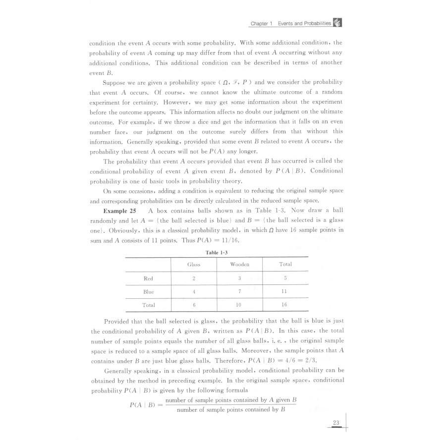Sample pages of Probability Theory: An Elementary Course (ISBN:9787308198790)