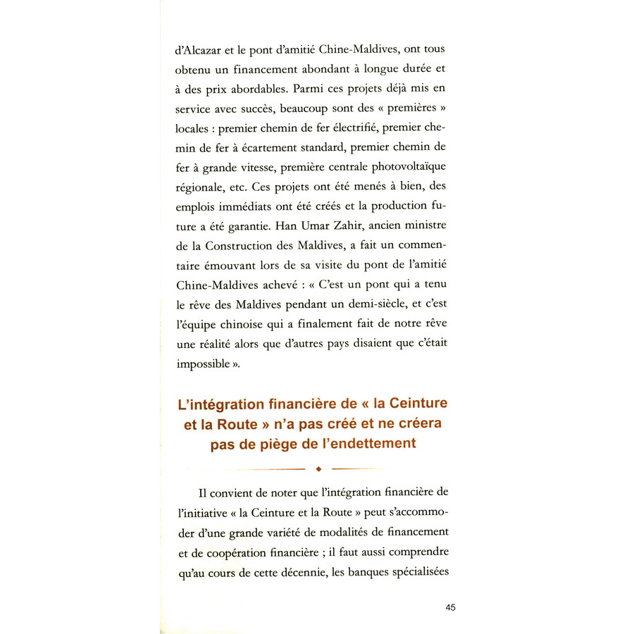 Sample pages of Dix ans de l’initiative La Ceinture et la Route: Intégration financière (ISBN:9787119136226)