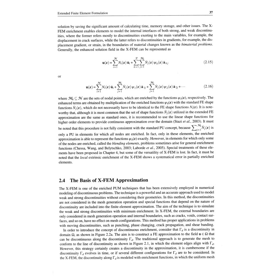 Sample pages of Extended Finite Element Method:Theory and Applications (ISBN:9787561264331)